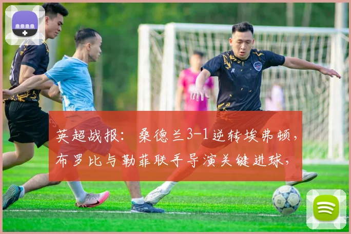 英超战报：桑德兰3-1逆转埃弗顿，布罗比与勒菲联手导演关键进球，附全场数据解析